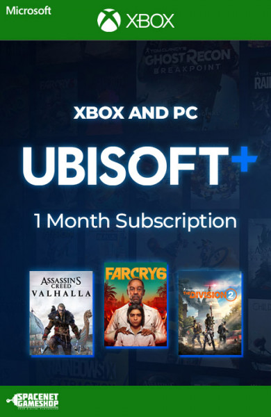 Ubisoft+ Plus XBOX & PC [1 Mesec]